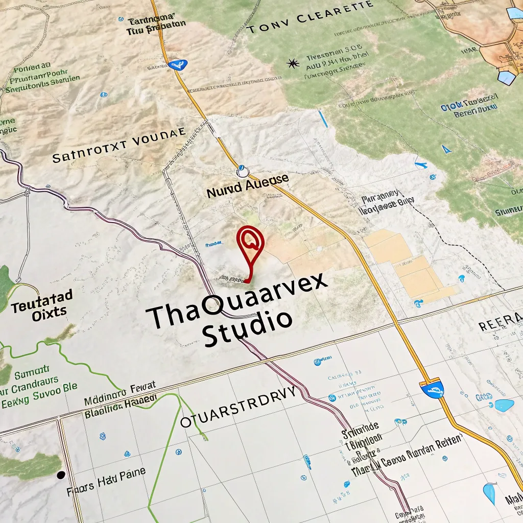 Map of THALQUARVEX studio location
